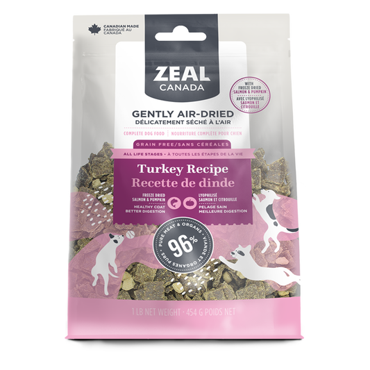 ZealCanda Turkey Recipe (Dogs) Air Dried+Freeze Dried