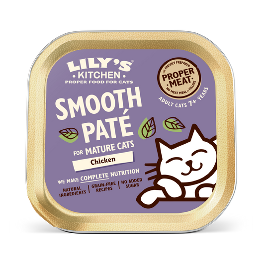 Lily's Kitchen - Smooth Pate for Mature Cats - Chicken