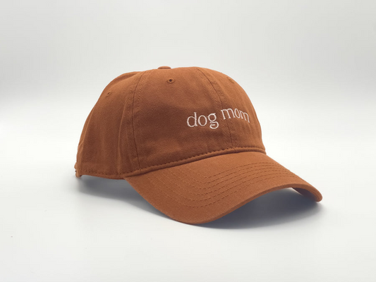 Dog Mom Hat (rust)