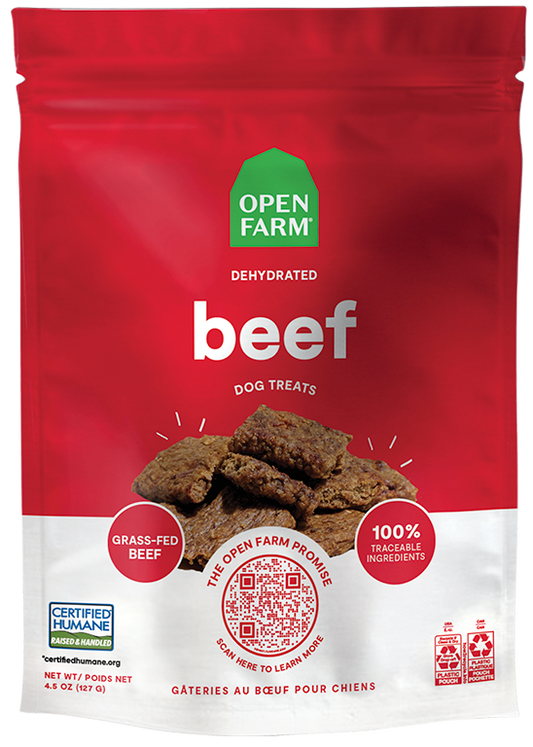 Open Farm Dehydrated Beef Treats