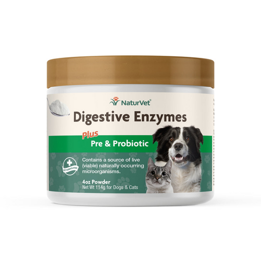 NaturVet Enzymes & Probiotics (Cats & Dogs)
