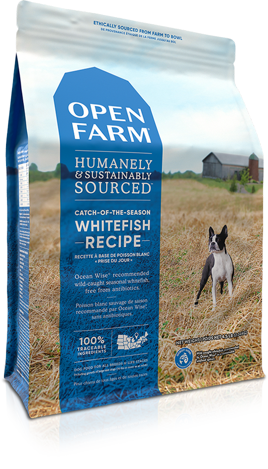 Dry Dog Food - Grain Free Catch-of-the-Season White fish & Green Lentil Recipe