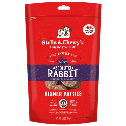 Freeze-Dried Dinner Patties - Rabbit