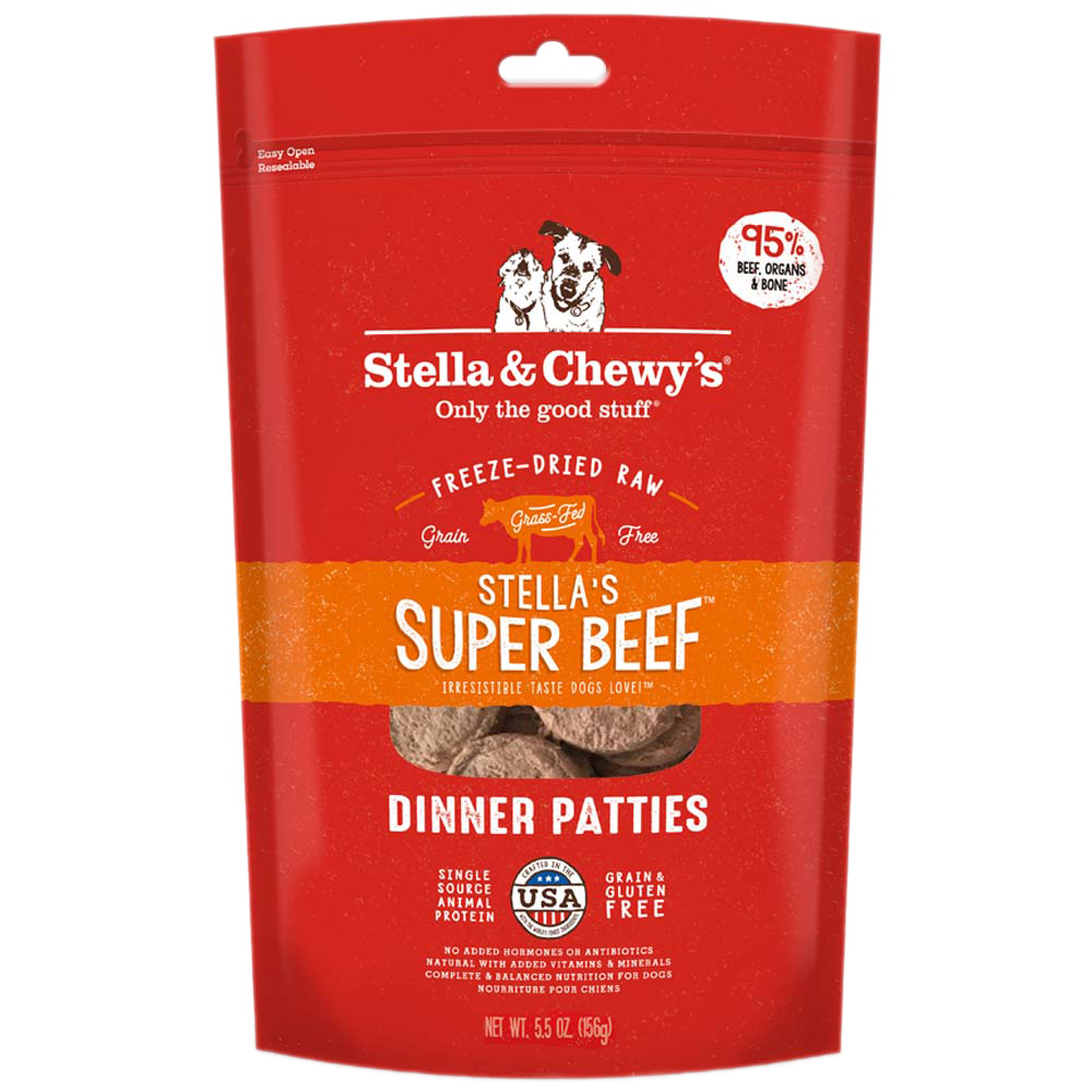Freeze-Dried Dinner Patties - Stella’s Super Beef