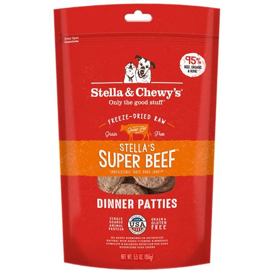 Stella & Chewy's Freeze-Dried Dinner Patties - Stella’s Super Beef