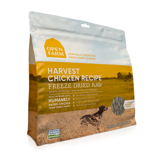 Freeze Dried Raw Dog Food - Harvest Chicken Recipe