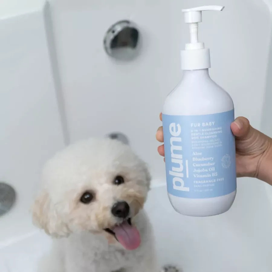 Fur Baby Natural, Soothing & Nourishing Pet Shampoo for Sensitive Skin- Fragrance Free