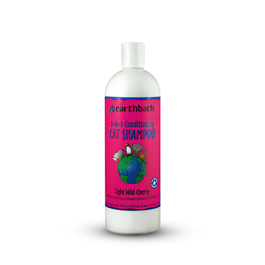 2-IN-1 Conditioning Cat Shampoo, Light Wild Cherry, Extra Gentle Conditioning Formula