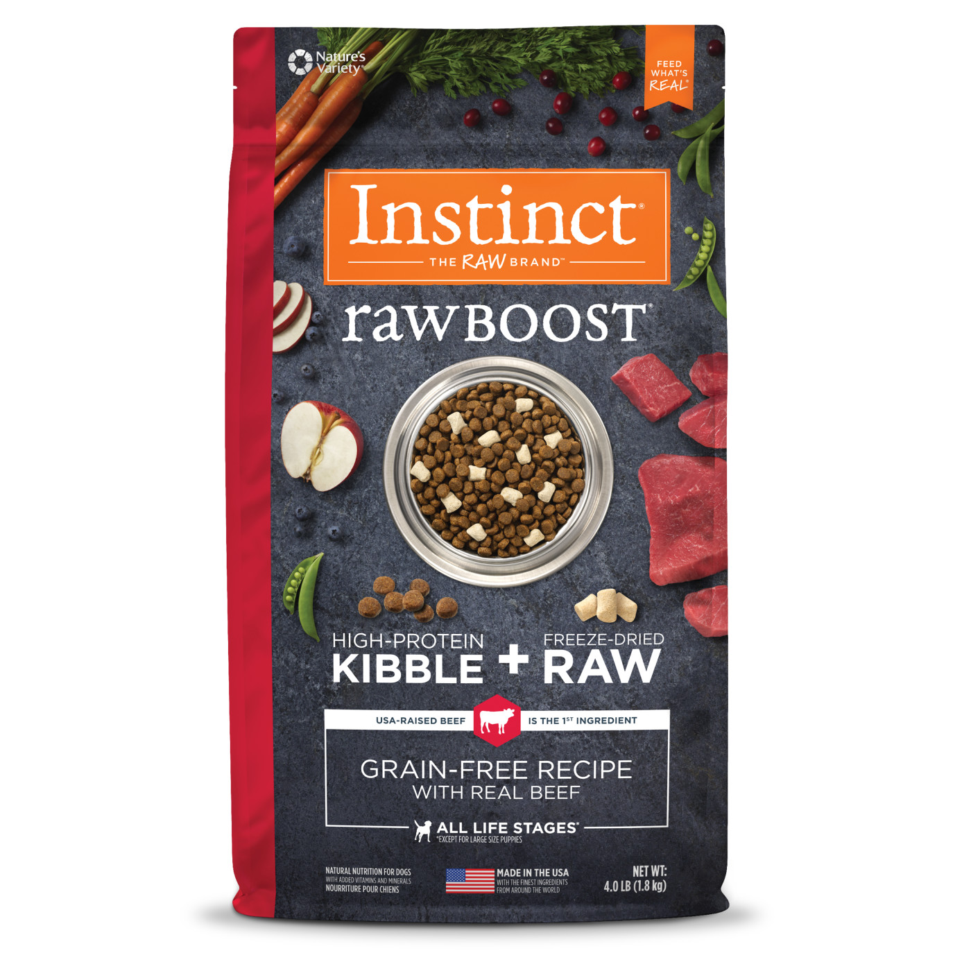 Instinct Raw Boost Grain-Free Recipe Dog Dry Food