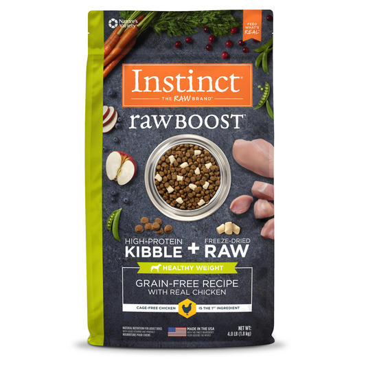 Instinct Raw Boost Grain-Free Recipe Dog Dry Food - Healthy Weight