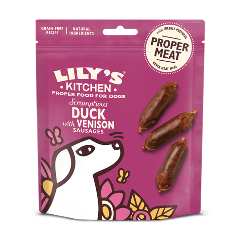 Lily's Kitchen - Scrumptious Duck with Venison Sausages