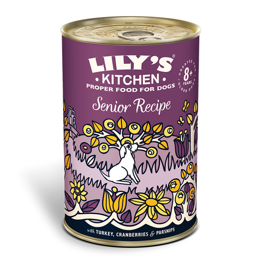 Lily's Kitchen - Senior Recipe With Turkey Cranberries & Parsnips