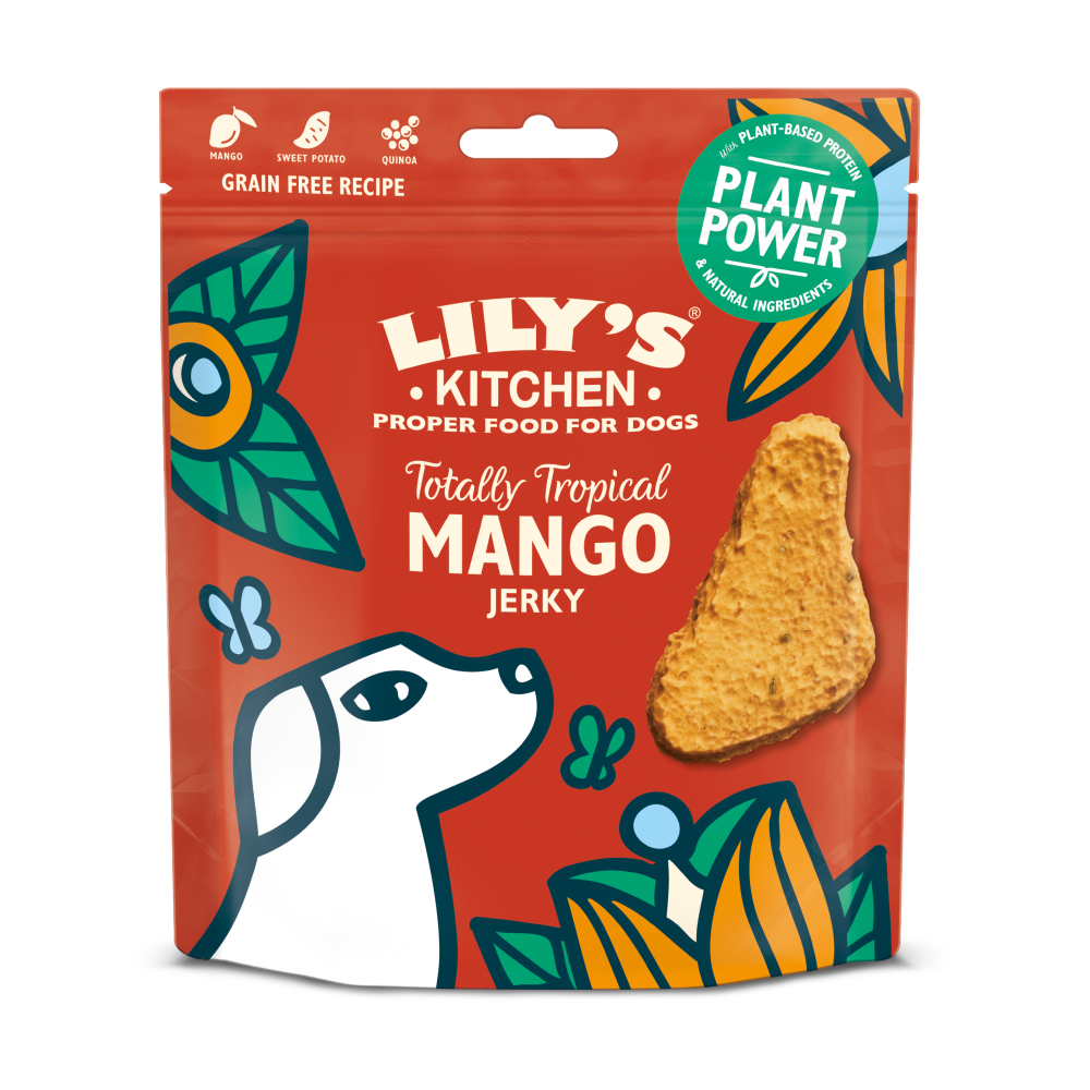 Lily's Kitchen - Totally Tropical Mango Jerky Dog Treats
