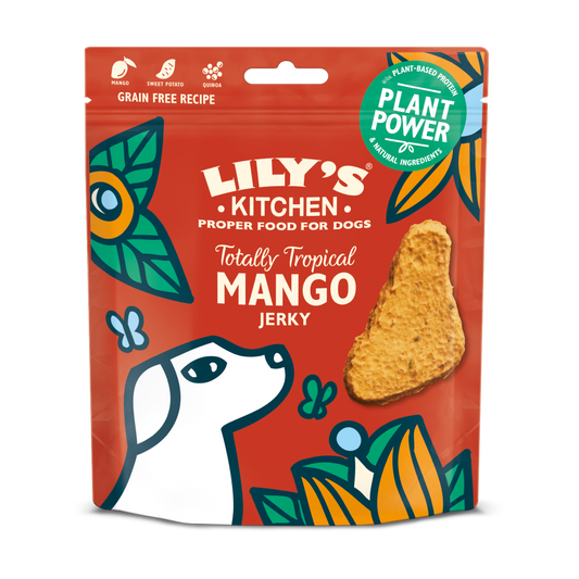 Lily's Kitchen - Totally Tropical Mango Jerky Dog Treats