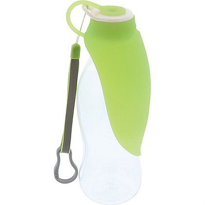 Portable Water Bottle Leaf Style Green