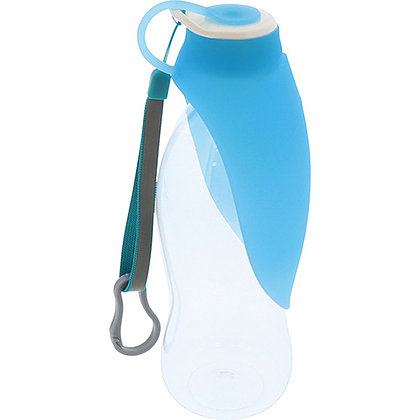 Portable Water Bottle Leaf Style Blue