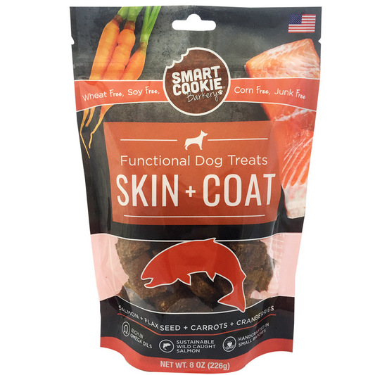 Smart Cookie Skin + Coat Functional Dog Treats