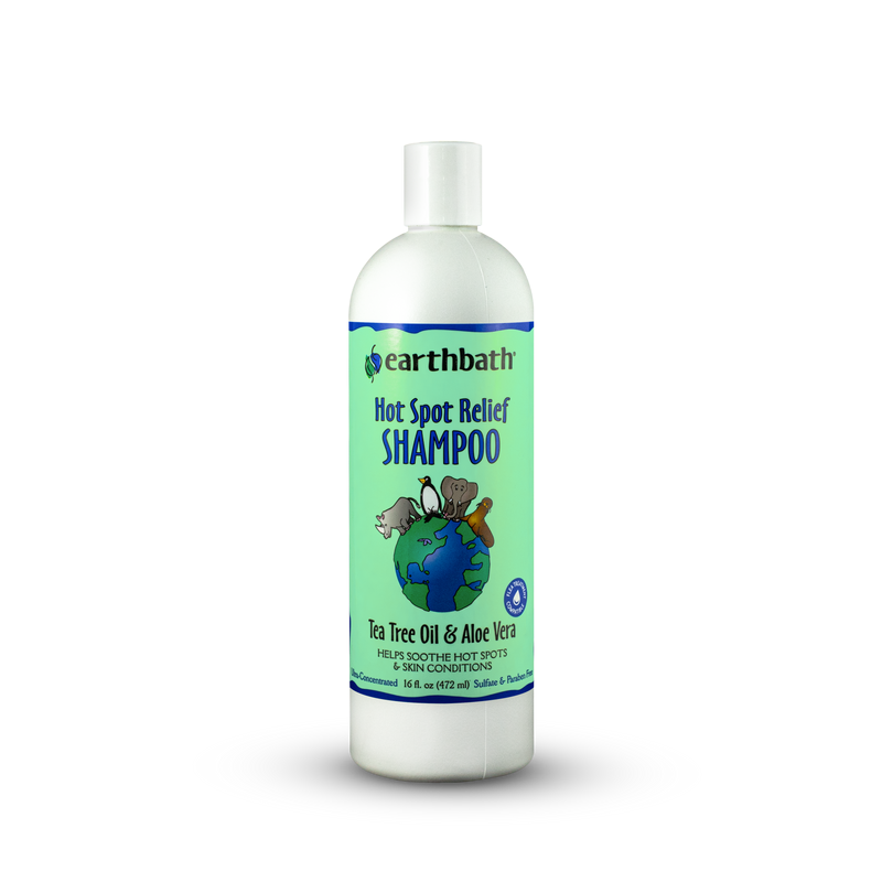 Earthbath Hot Spot Relief Shampoo, Tea Tree Oil & Aloe Vera