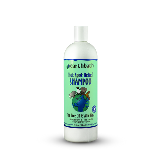 Earthbath Hot Spot Relief Shampoo, Tea Tree Oil & Aloe Vera