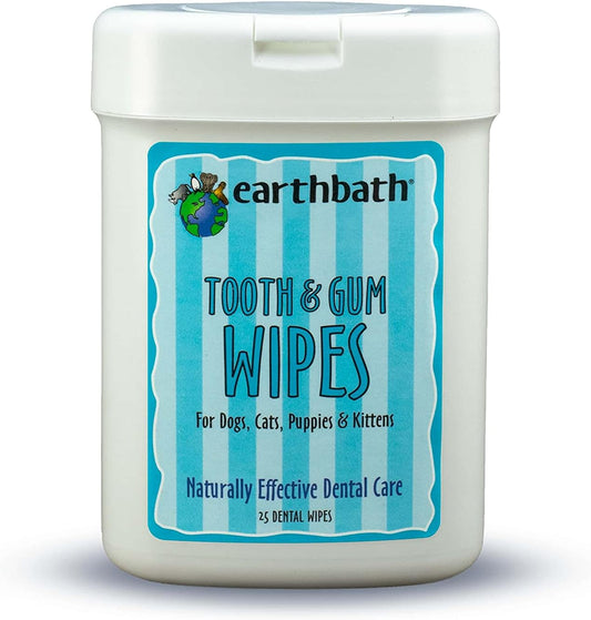 Earthbath Tooth & Gum Wipes