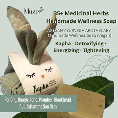 Muze Ayurvedic Handmade Wellness Soap - All Purpose (Vegan)