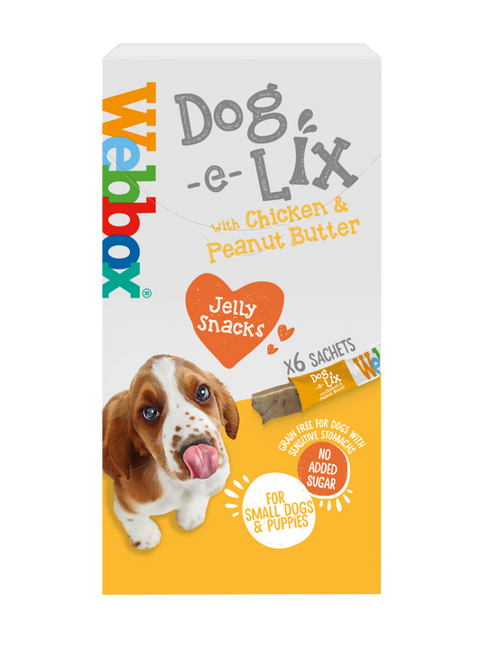 Webbox Dog e Lix with Chicken & Peanut Butter Creamy Dog Treats