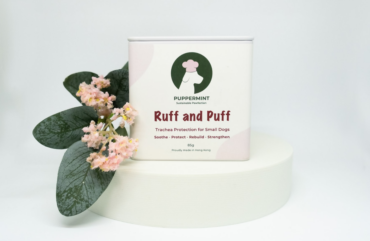 Puppermint - Ruff and Puff - Trachea Protection for Small Dogs