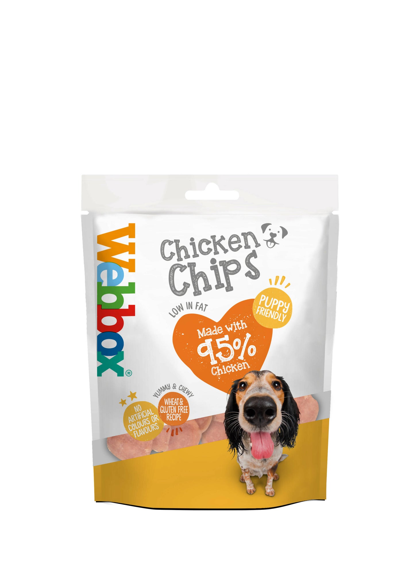 Webbox Chicken Chips Dog Treats 40g