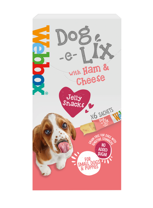 Webbox Dog e Lix with Ham & Cheese Creamy Dog Treats